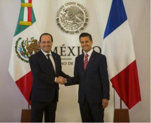 hollande y peña nieto